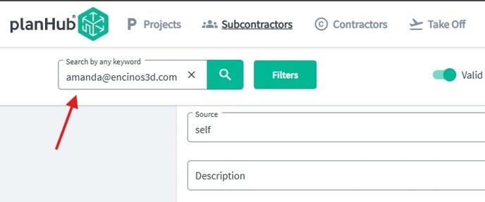 keyword search bar PH admin